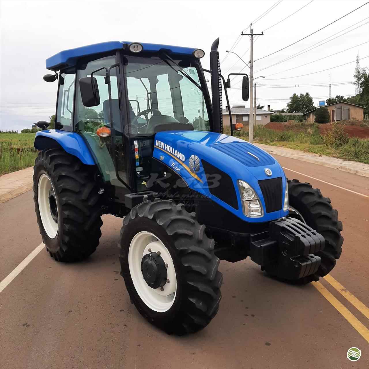 TRATOR NEW HOLLAND NEW TL 75 Tração 4x4 K & B Automóveis e Tratores CASCA RIO GRANDE DO SUL RS